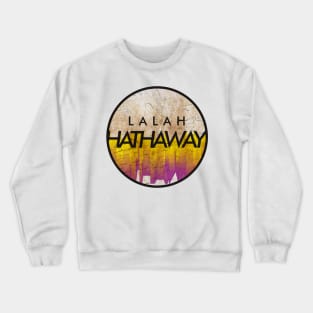 Lalah Hathaway - VINTAGE YELLOW CIRCLE Crewneck Sweatshirt